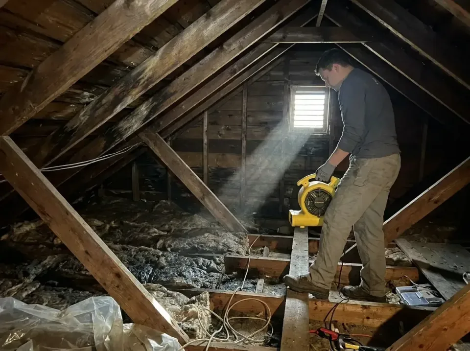 attic-water-damage-drying-proc-007 — frequently asked questions, Emergency Water Extraction & 24/7 Flood Response in Lake Od…